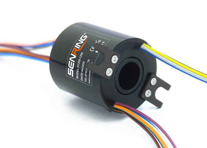 1000RPM Mini Hole Ingergal Precision Slip Ring Customized For More Circuits o corriente grande