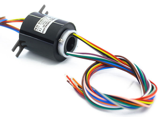 1000RPM Mini Hole Ingergal Precision Slip Ring Customized For More Circuits o corriente grande