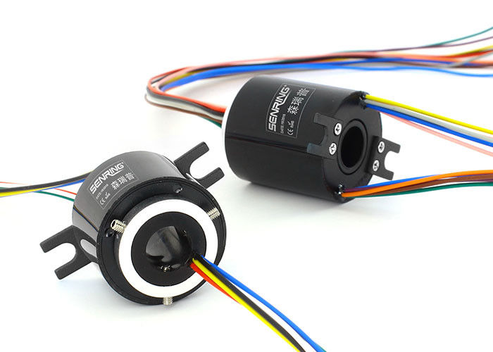 1000RPM Mini Hole Ingergal Precision Slip Ring Customized For More Circuits o corriente grande