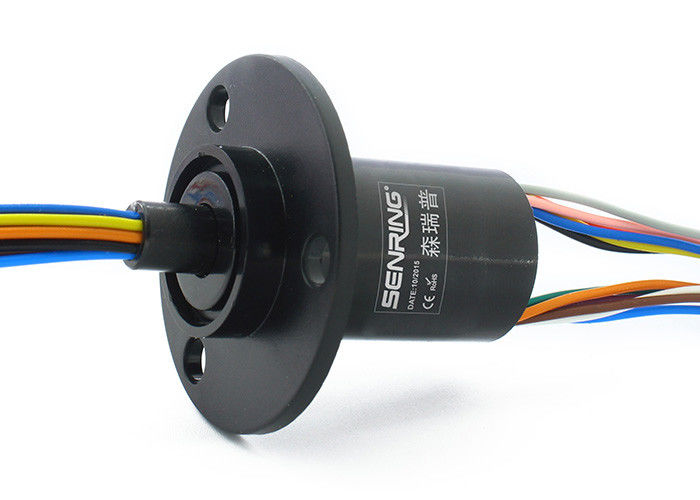 Generador de motores de Senring Mini Robot Slip Ring 240 circuitos 2A 250 RPM del VAC 12