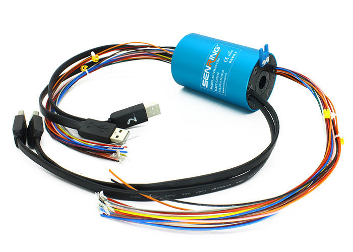 Circuitos del anillo colectando de la baja tensión del vacío de la señal del ODM USB2.0 1~24