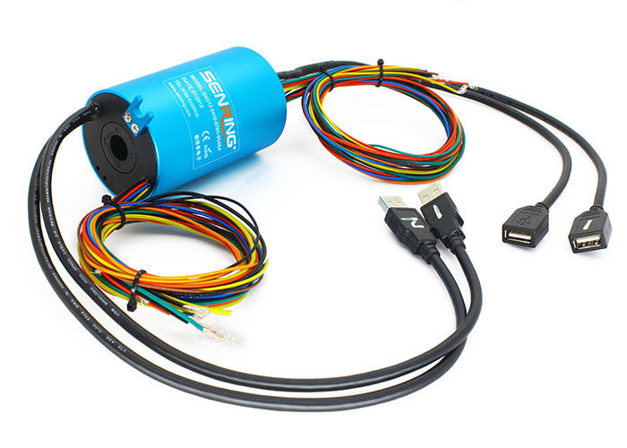 Circuitos del anillo colectando de la baja tensión del vacío de la señal del ODM USB2.0 1~24
