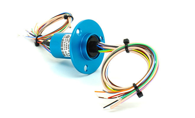 Anillos de colector comunes rotatorios de alta frecuencia de la señal de SMA SDI eléctricos para la cámara de HD