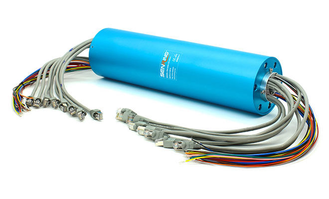 2 circuitos 10A USB Slip Ring Fuente de alimentación para HDMI con fuente de alimentación deslizante